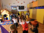 Halloweenský čarodějný den s karnevalem